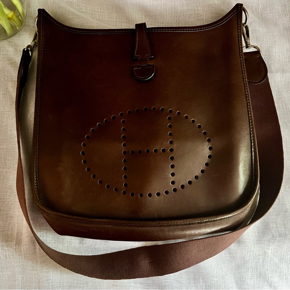 SOLD Authentic Vintage Hermès Evelyne PM